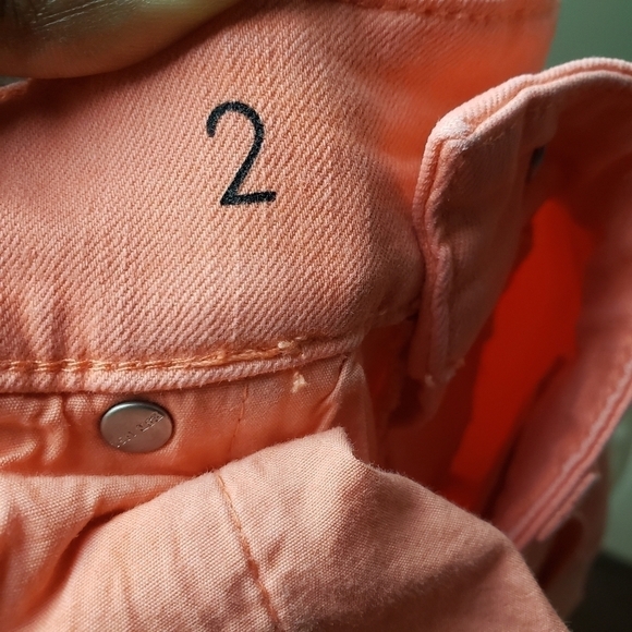 ANN TAYLOR Coral Cropped Jeans - Picture 6 of 7